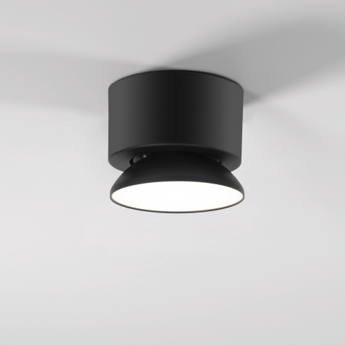 Светильник накладной поворотный светодиодный Smooth 10W 4000K черный 25053/LED фото 3