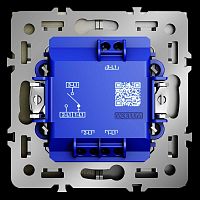 Выключатель встраиваемый Voltum S70 для жалюзи 10А шелк VLS020704