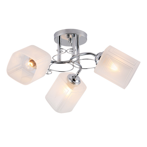 Потолочный светильник Escada 1105/3PL E27*40W Chrome Потолочный светильник Escada 1105/3PL E27*40W Chrome