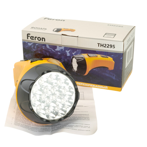 Фонарь аккумуляторный, 15 LED DC (свинцово-кислотная батарея), желтый, TH2295 (TH93C) фото 6 Фонарь аккумуляторный, 15 LED DC (свинцово-кислотная батарея), желтый, TH2295 (TH93C) фото 6
