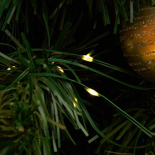 Светодиодная гирлянда Feron CL580 линейная Роса (на плоском проводе) 220V 2700К c питанием от сети фото 2