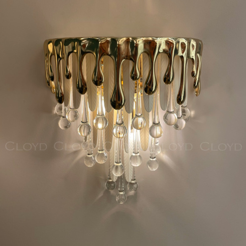 Бра Cloyd CAPULETTI W2 / выс. 32 см - золото (арт.20335) фото 4 Бра Cloyd CAPULETTI W2 / выс. 32 см - золото (арт.20335) фото 4