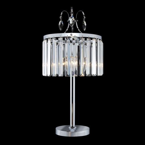 Citilux Инга CL335831 Настольная лампа хрустальная Хром Citilux Инга CL335831 Настольная лампа хрустальная Хром