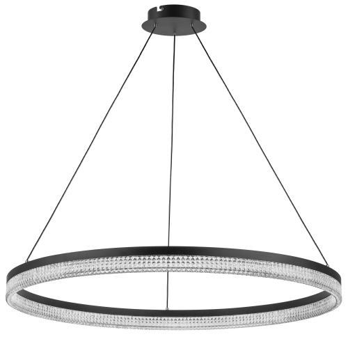 736187 Люстра ROTONDA 51W LED 2808LM 180G ЧЕРНЫЙ 3000K 736187 Люстра ROTONDA 51W LED 2808LM 180G ЧЕРНЫЙ 3000K