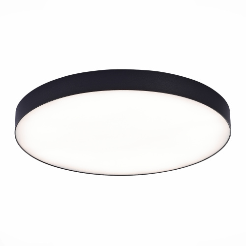 ST606.442.96 Светильник потолочный Черный LED 1*96W 4000K 8 640Lm Ra>85 120° IP20 D600xH55 185-265V Накладные светильники фото 3