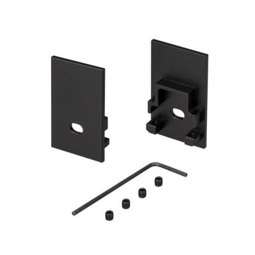 Набор заглушек Arlight SL-Comfort-2542 Black c отверстием 031737 Набор заглушек Arlight SL-Comfort-2542 Black c отверстием 031737