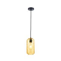 Подвесной светильник Escada 10177/1S E27*60W Black/Yellow