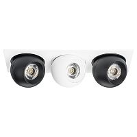 i536726272 Светильник INTERO LED 9W*3 850LM*3 24G БЕЛЫЙ/ЧЕРНЫЙ 3000K (217536+217072+217062+217072)