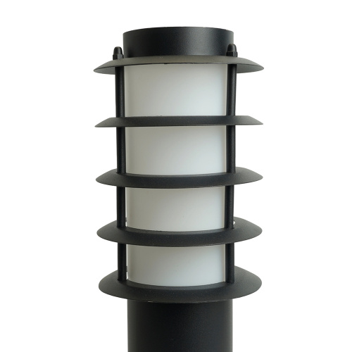 Светильник садово-парковый Feron DH047-450, Техно столб, 18W E27 230V, черный фото 6