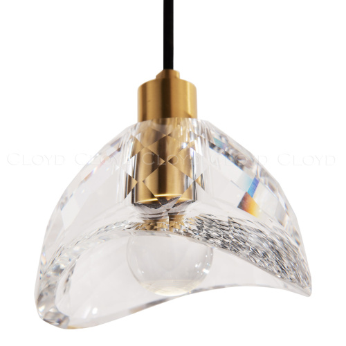 Подвесной светильник Cloyd VIKRAM P1 / Ø13 см - латунь (арт.11113) фото 2