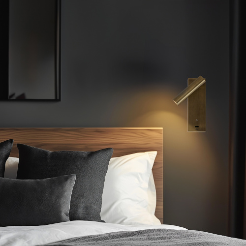 Citilux Декарт CL704433 LED USB Светильник с выключателем Бронза фото 12 Citilux Декарт CL704433 LED USB Светильник с выключателем Бронза фото 12