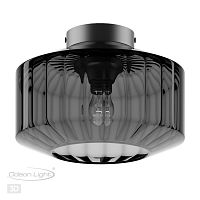 4746/1C PENDANT ODL21 409 дымчатый/черный Светильник потолочный E27 1*60W BINGA