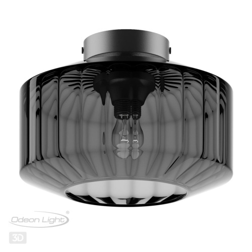 4746/1C PENDANT ODL21 409 дымчатый/черный Светильник потолочный E27 1*60W BINGA 4746/1C PENDANT ODL21 409 дымчатый/черный Светильник потолочный E27 1*60W BINGA