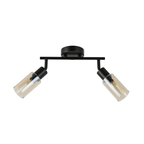 Настенно-потолочный свет Escada 10172/2A E14*40W Black/Amber фото 4 Настенно-потолочный свет Escada 10172/2A E14*40W Black/Amber фото 4