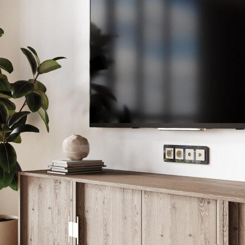 Розетка Ethernet RJ-45 (айвори матовый) W1181062 фото 3 Розетка Ethernet RJ-45 (айвори матовый) W1181062 фото 3