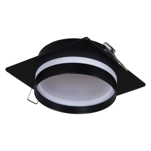 Встраиваемый светильник Reluce Technical 53025-9.0-001LD GX53 BK Встраиваемый светильник Reluce Technical 53025-9.0-001LD GX53 BK