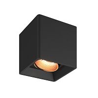 DK3080-BBR Светильник накладной, IP 20, 10 Вт, GU5.3, LED, черный/бронзовый, пластик