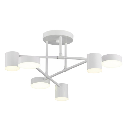 SLE201052-06 Светильник потолочный Белый/Белый LED 6*7W 4000K NOBEL фото 4