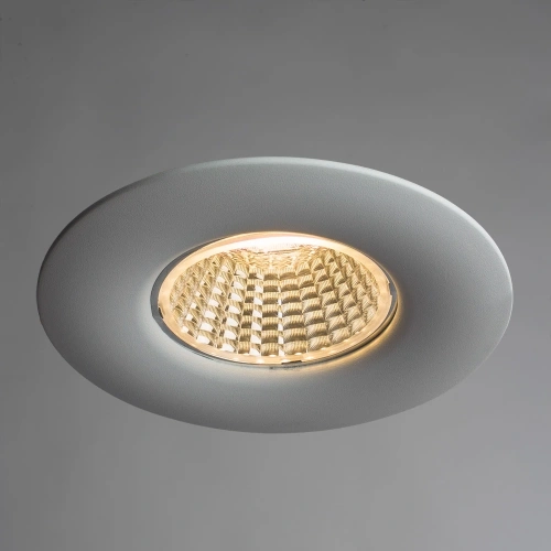 Точечный встраиваемый светильник Arte Lamp UOVO A1425PL-1WH фото 2