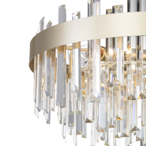 Citilux Лаура CL301282 Люстра хрустальная подвесная Шампань фото 6 Citilux Лаура CL301282 Люстра хрустальная подвесная Шампань фото 6