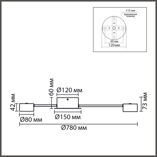8343/10C COMFI LN26 252 белый, металл Люстра GX53 LED 10*7W 220V TORINA фото 3 8343/10C COMFI LN26 252 белый, металл Люстра GX53 LED 10*7W 220V TORINA фото 3