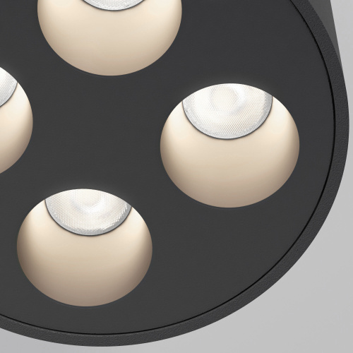 Светильник потолочный светодиодный Points 7W 4000K черный 25111/LED фото 3