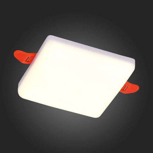 ST700.048.16 Св-к встр. Белый LED 1*16W 4000K 1 380Lm Ra80 120° IP20 L123xW123xH20 85-265V Встраиваемые светильники фото 6