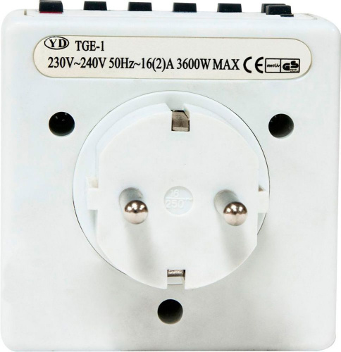 Розетка с таймером Feron TM21 недельная электронная мощность 3500W/16A фото 3