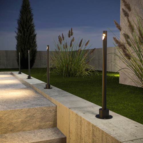 Светильник садово-парковый светодиодный Latent  черный 35174/S черный фото 2