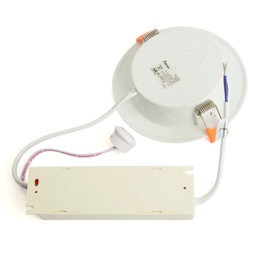 Светильник светодиодный Feron AL1528 с БАП в пластиковом корпусе 9W 6500K белый фото 3