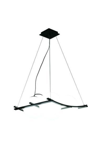 Люстра подвесная Alfa Light F3524-08 White+Black E27*4 Люстра подвесная Alfa Light F3524-08 White+Black E27*4