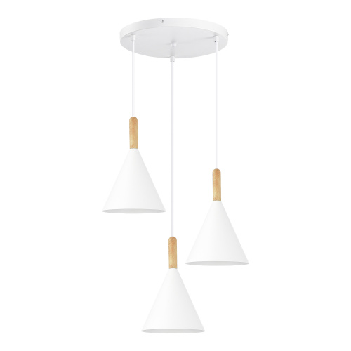 SLE1255-513-03 Светильник подвесной Белый/Белый E27 3*40W ARKET фото 6 SLE1255-513-03 Светильник подвесной Белый/Белый E27 3*40W ARKET фото 6