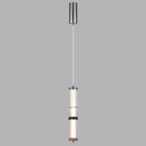 5456/12L L-VISION ODL_EX26 045 темный сатин.никель/терракот/черный Подвес LED 12W 4000K COLLIER фото 5 5456/12L L-VISION ODL_EX26 045 темный сатин.никель/терракот/черный Подвес LED 12W 4000K COLLIER фото 5