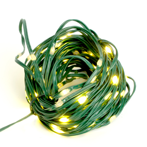 Светодиодная гирлянда Feron CL582 линейная Роса (на плоском проводе) 220V 2700K c питанием от сети фото 5