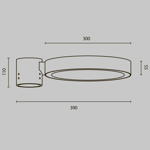 Парковый светильник Outdoor O472H-L50GF3K фото 4