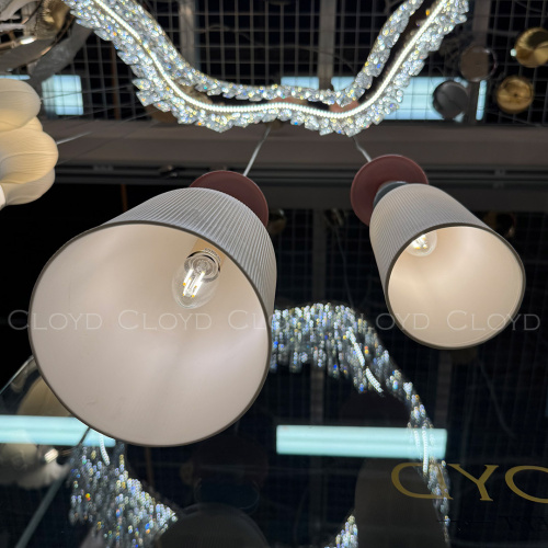 Подвесной светильник Cloyd LOTTIE-E P1 / Ø15 см - керамика - золото (арт.11894) фото 3