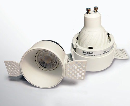 DL 2248 white светильник встраиваемый фото 2