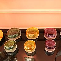 Шкатулка Cloyd CHASSE Box / шир. 9 см - фиолет. стекло (арт.50011)