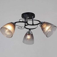 Потолочная люстра Reluce 13560-0.3-03 BK+CR