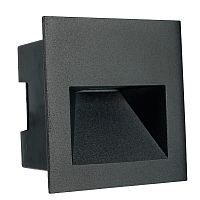 Светодиодный светильник Feron LN013-1 встраиваемый 3W 4000K, IP65, черный