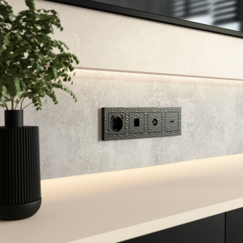 ТВ-розетка оконечная (Hammar черный) W1283008 фото 3 ТВ-розетка оконечная (Hammar черный) W1283008 фото 3