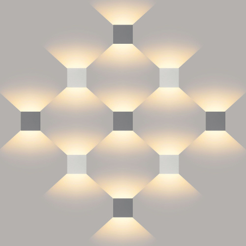 Пылевлагозащищенный светодиодный светильник с регулируемым углом рассеивания Winner белый IP54 1548 Techno LED белый фото 4