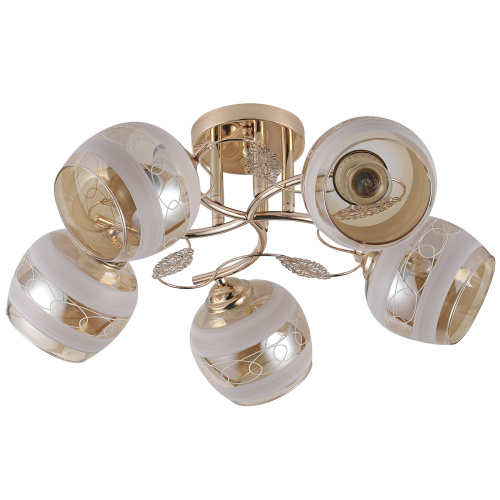 Потолочный светильник Escada 1110/5PL E27*40W Gold фото 5