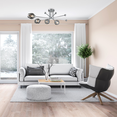 Светильник на штанге Escada 695/4P E14*40W Chrome фото 2