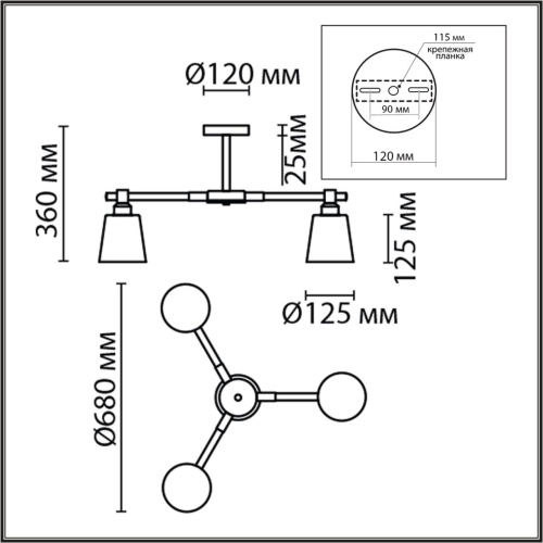 8097/3C MODERNI LN26 342 белый/белый металл, дерево/металл Люстра потолочная Е27 3*60W 220V ROSALINA фото 5 8097/3C MODERNI LN26 342 белый/белый металл, дерево/металл Люстра потолочная Е27 3*60W 220V ROSALINA фото 5