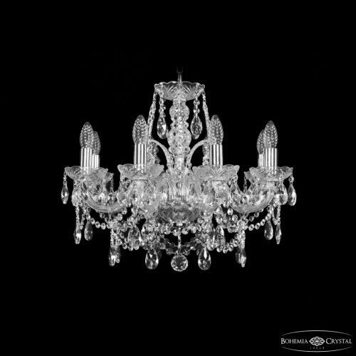 Люстра хрустальная 1411/8/195 Ni Bohemia Ivele Crystal (Богемия Ивеле Кристалл) Люстра хрустальная 1411/8/195 Ni Bohemia Ivele Crystal (Богемия Ивеле Кристалл)