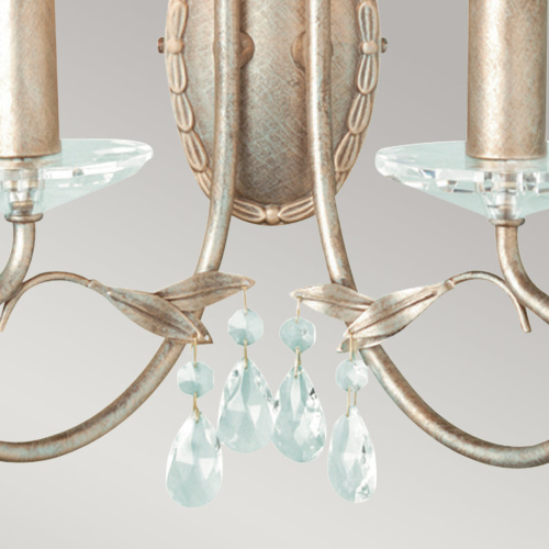Бра Elstead Lighting CRT2-SILVER-GOLD фото 3 Бра Elstead Lighting CRT2-SILVER-GOLD фото 3