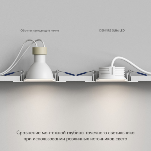 Лампа Denkirs Slim Led | СЛИМ ЛЕД DK3000-7W-M фото 5 Лампа Denkirs Slim Led | СЛИМ ЛЕД DK3000-7W-M фото 5