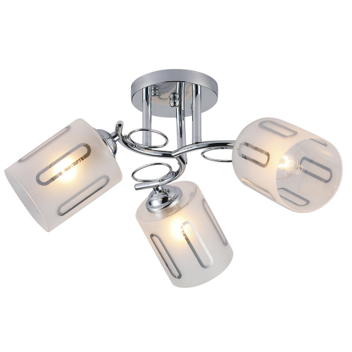Потолочный светильник Escada 1120/3PL E27*40W Chrome Потолочный светильник Escada 1120/3PL E27*40W Chrome