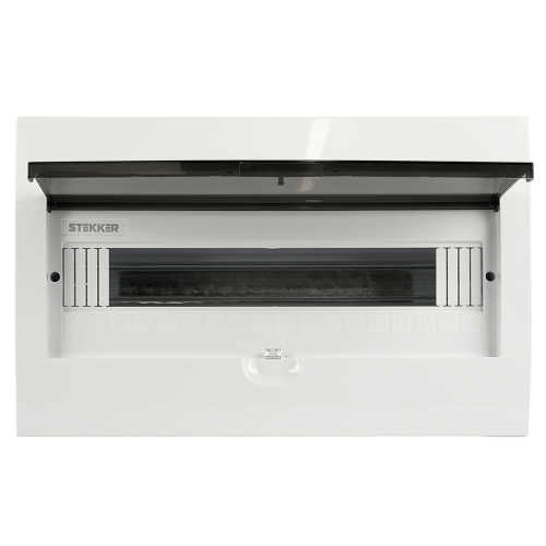 Бокс встраиваемый STEKKER EBX50-4/18-50 18 модулей, пластик, серия ArcaLight фото 4